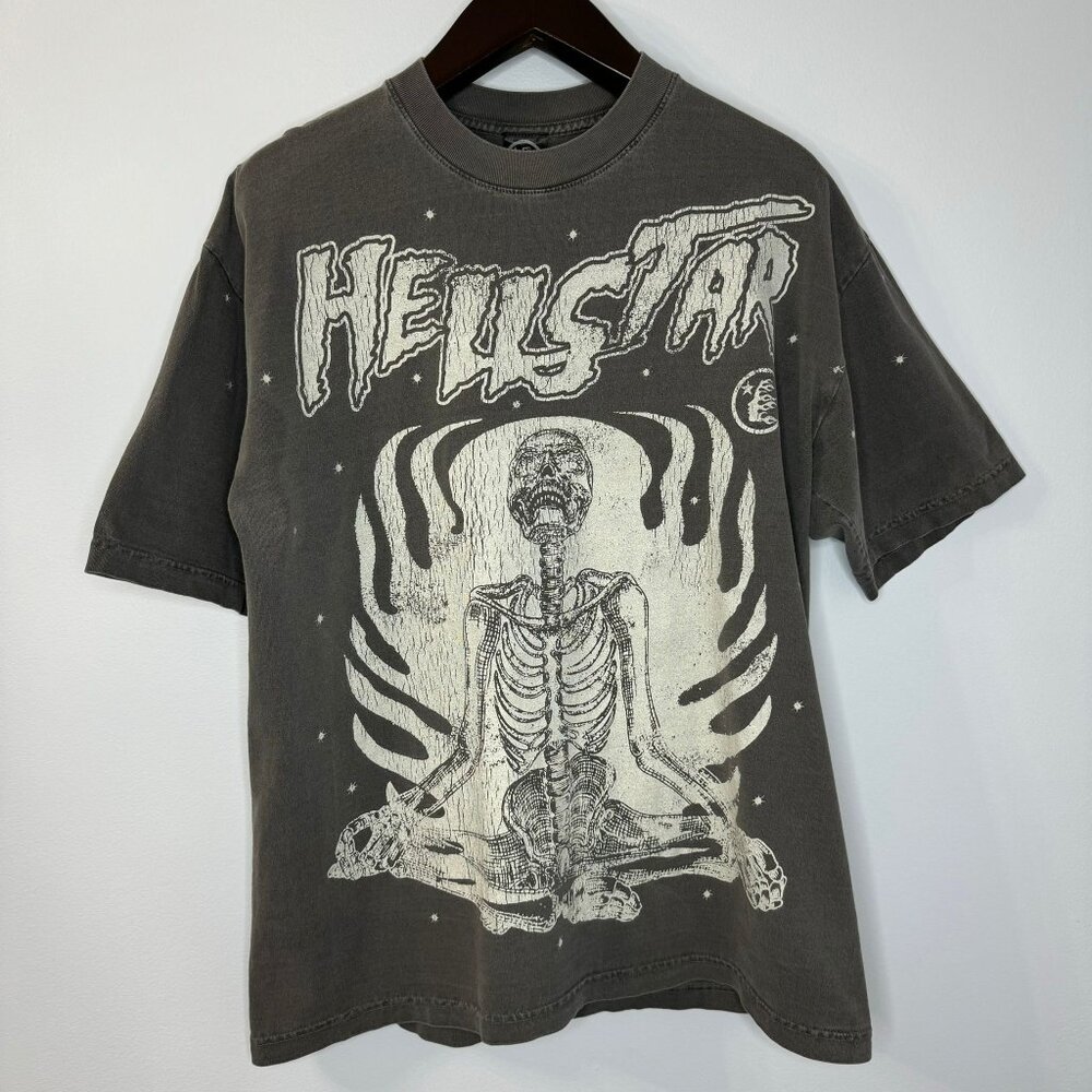 Hellstar Studios Skeleton Tee Reach Your Inner Pe… - image 1